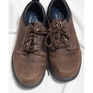 Skechers Relaxed Fit Casual Shoes Brown Gel Infused Memory Foam Comfort Mens 10